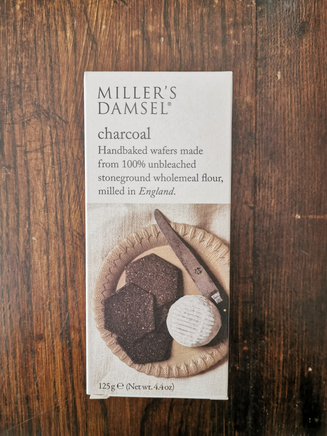 Millers Charcoal thin Crackers