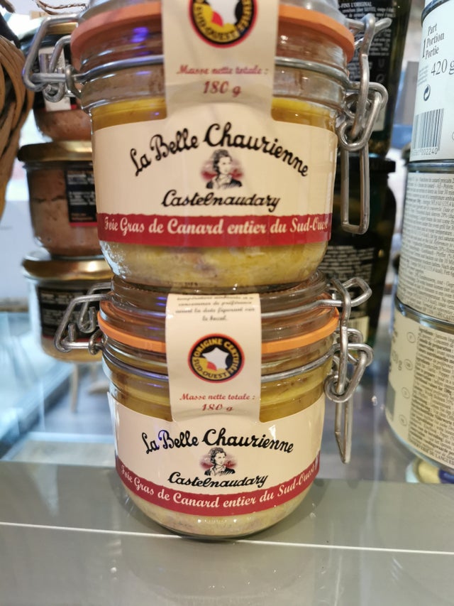 French Duck Foie Gras - PGI - 180g Jar