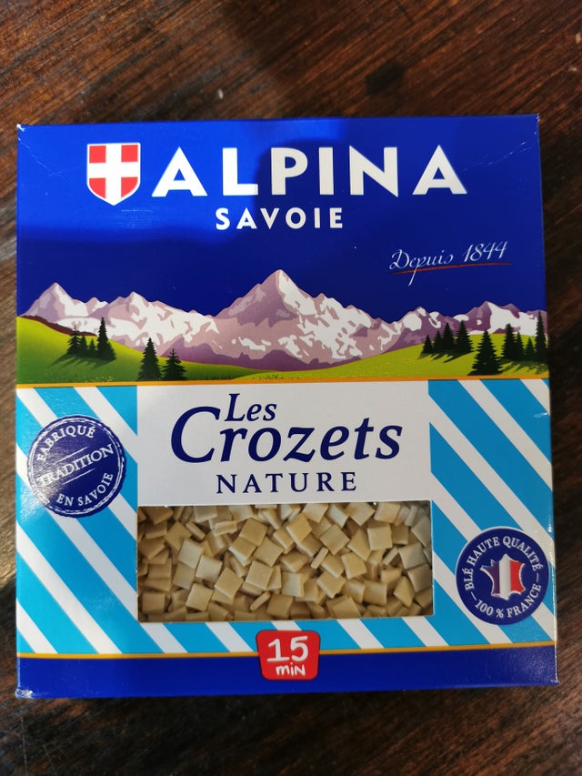 Crozets Pasta Savoie France