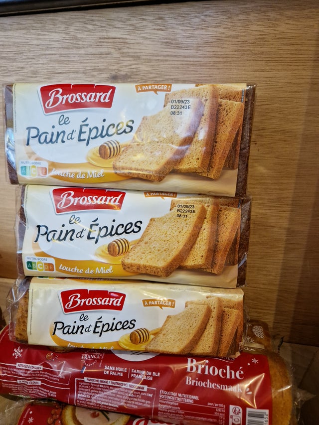 Pain d'épices - Pain D'épice Brossard - 350g